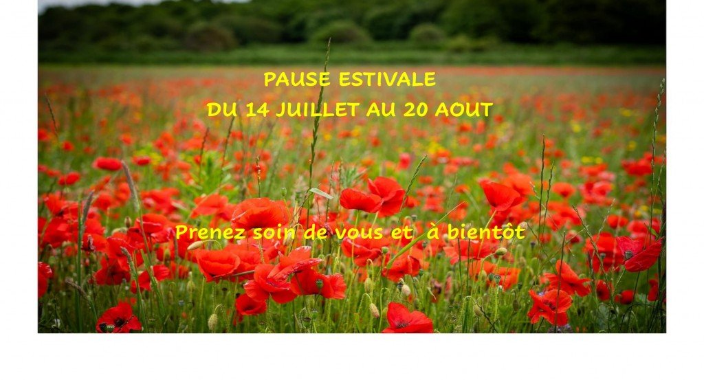 actualité pause estivale 1